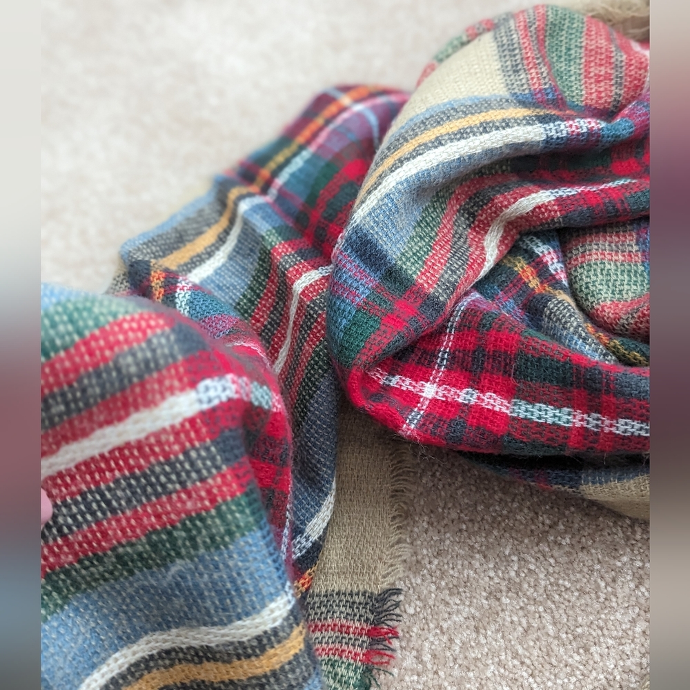 🍁Fall🍁 Blanket Scarf - Picture 2 of 4